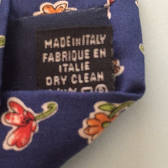 NWOT Il David by Florence silk “Made in Italy” tie - Picture 4 of 5